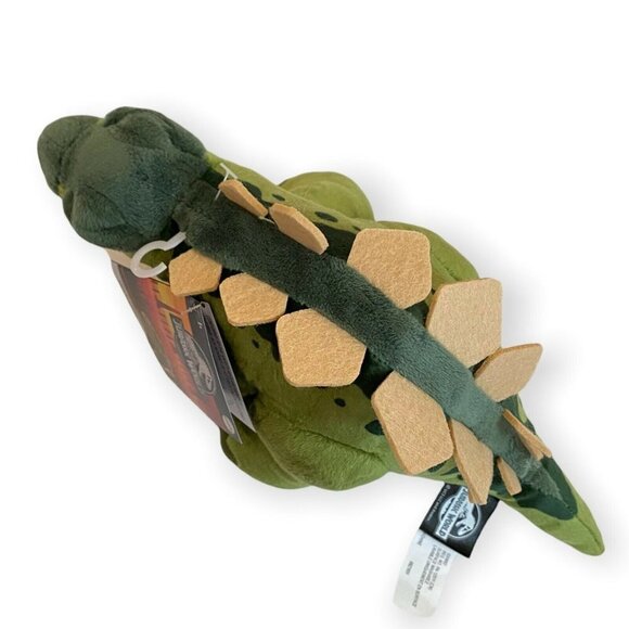 Jurassic World Green Stegosaurus Dinosaur Stuffed Plush Mattel NEW 8” Plushie - Picture 7 of 8